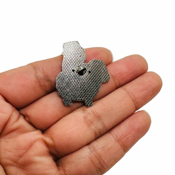 ⭐Cute Enamel Bird & Sheep Pin Badge With Secure Clasp Bubu the Guinea Pig Brooch - Picture 3 of 6